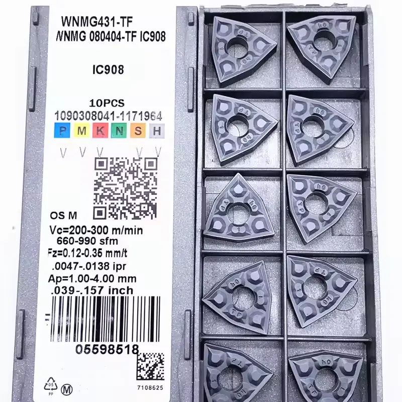 INSERTOS WNMG080408 TF IC908